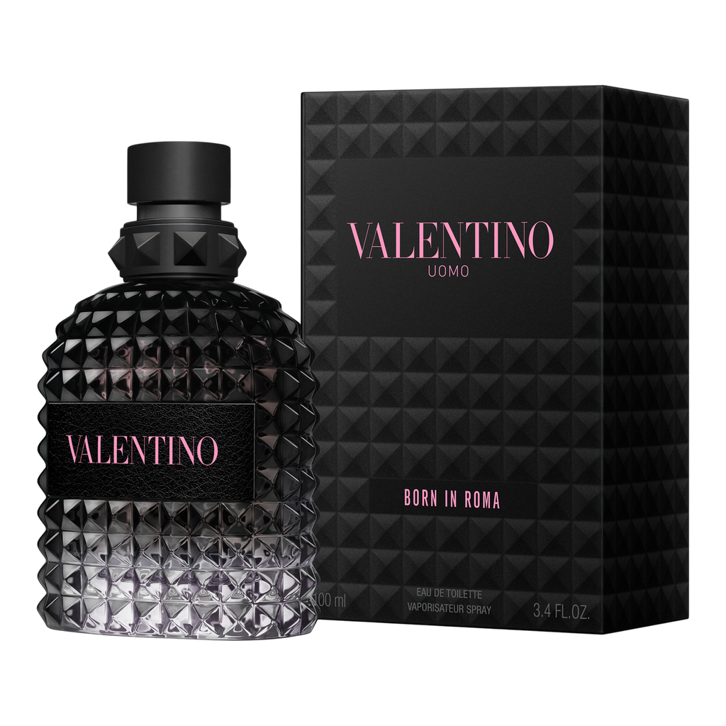 Valentino Uomo Born In Roma Eau de Toilette bottle and box