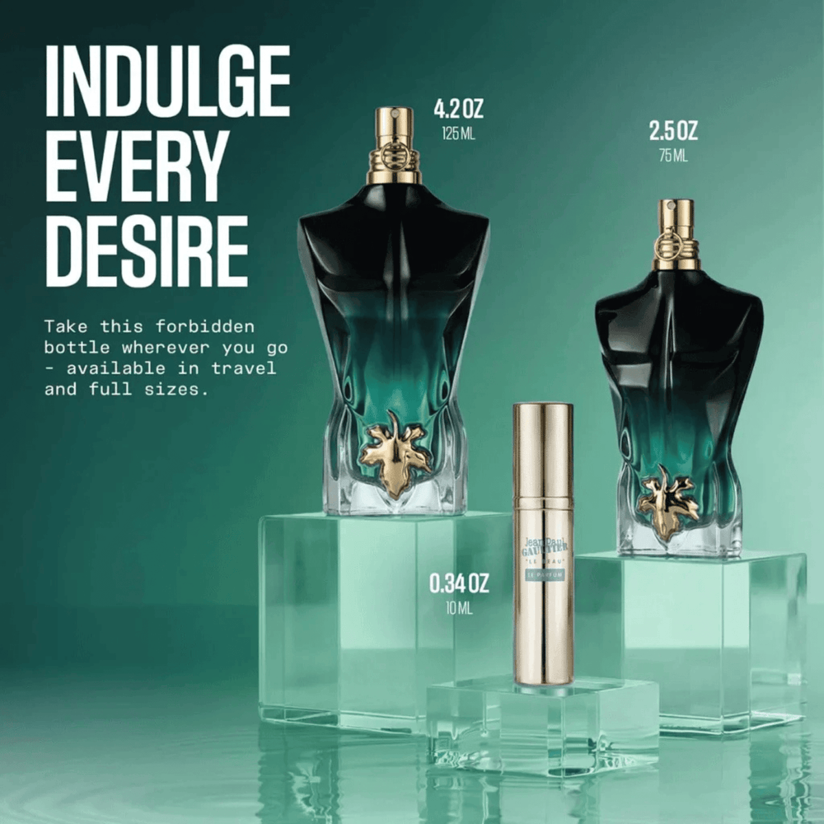 Jean Paul Gaultier Le Beau Le Parfume Intense for Men – 4.2 oz