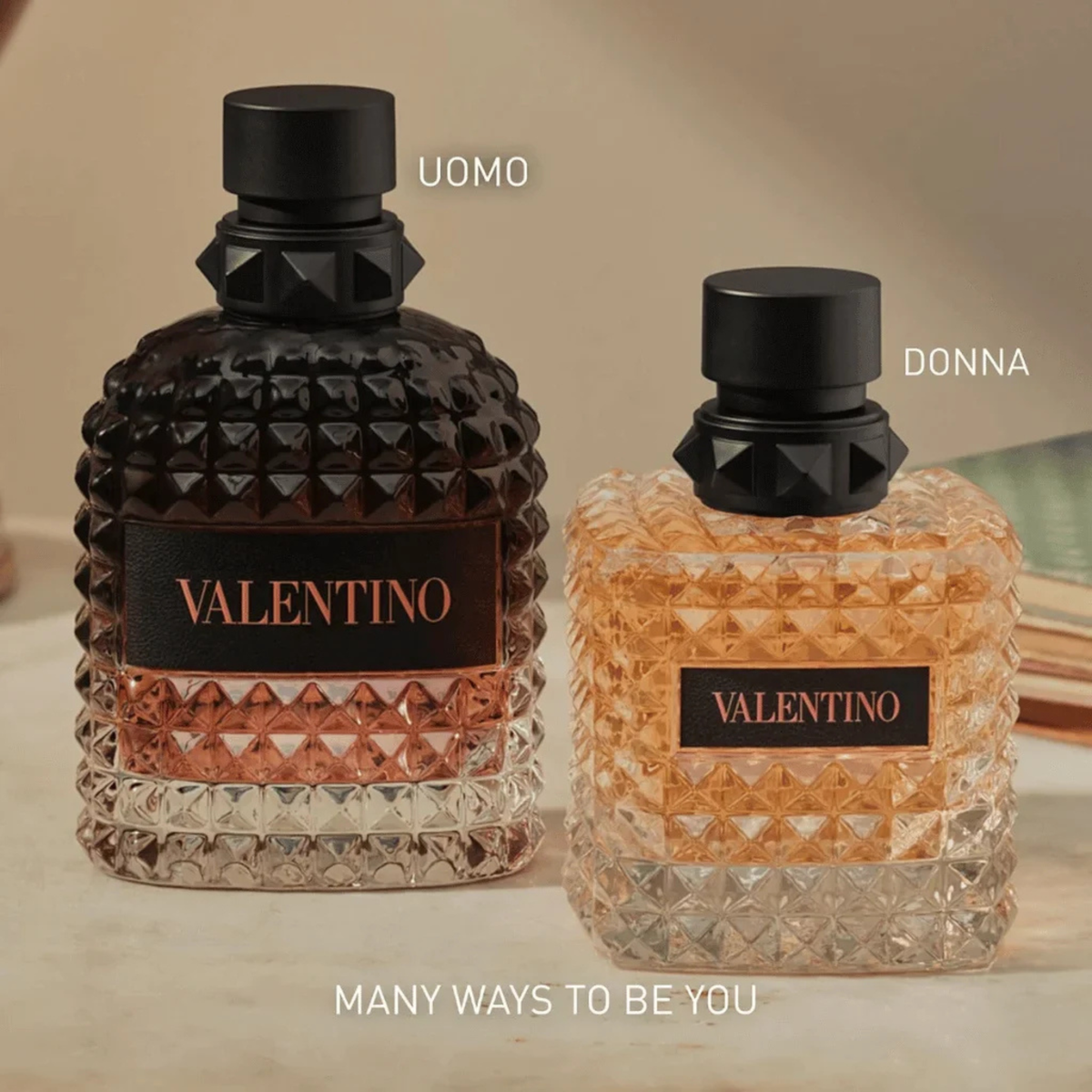 Valentino Uomo Born In Roma Coral Fantasy for Men – 3.4 oz Eau de Toilette