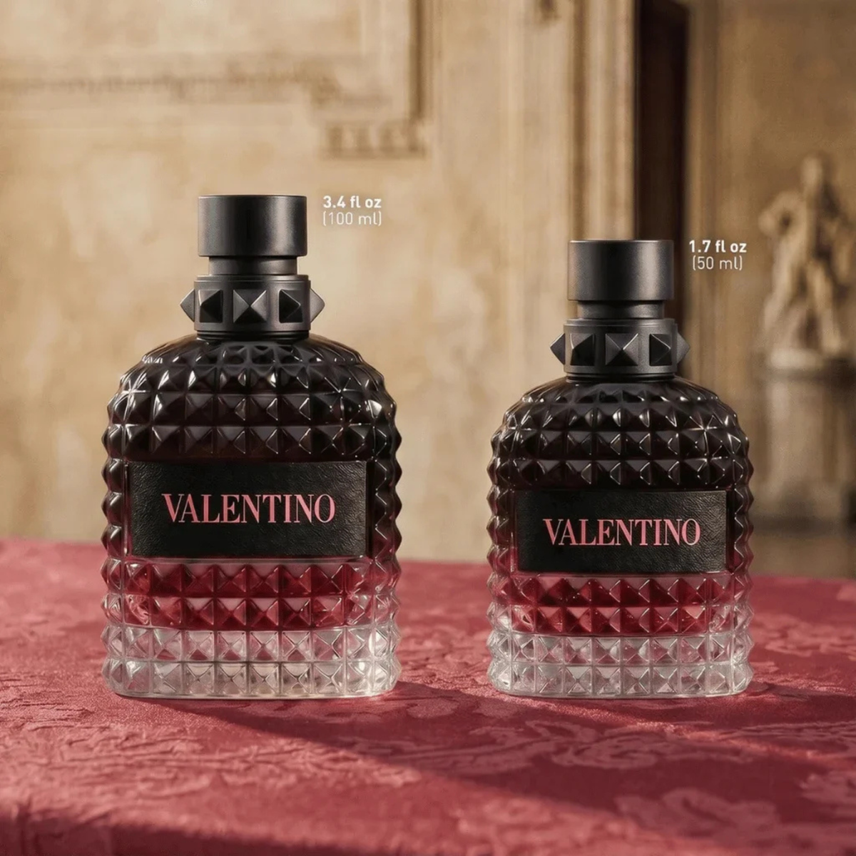 Valentino Uomo Born In Roma Intense for Men – 3.4 oz Eau de Parfume Intense