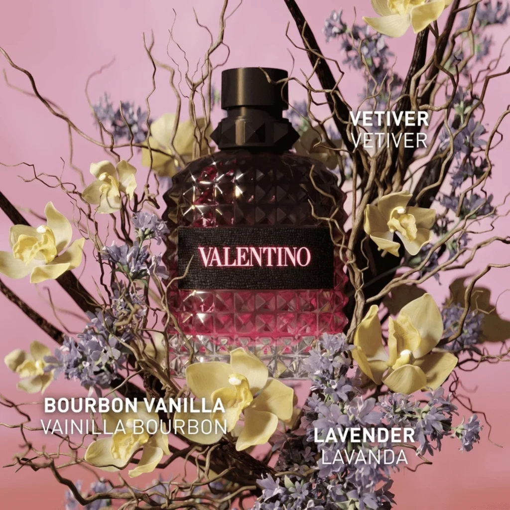 Valentino Uomo Born In Roma Intense for Men – 3.4 oz Eau de Parfume Intense