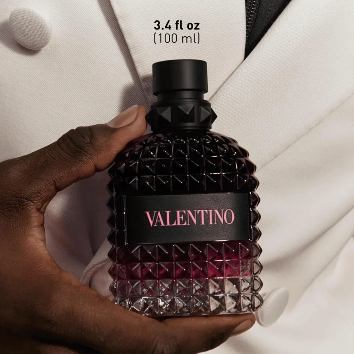 Valentino Uomo Born In Roma Intense for Men – 3.4 oz Eau de Parfume Intense
