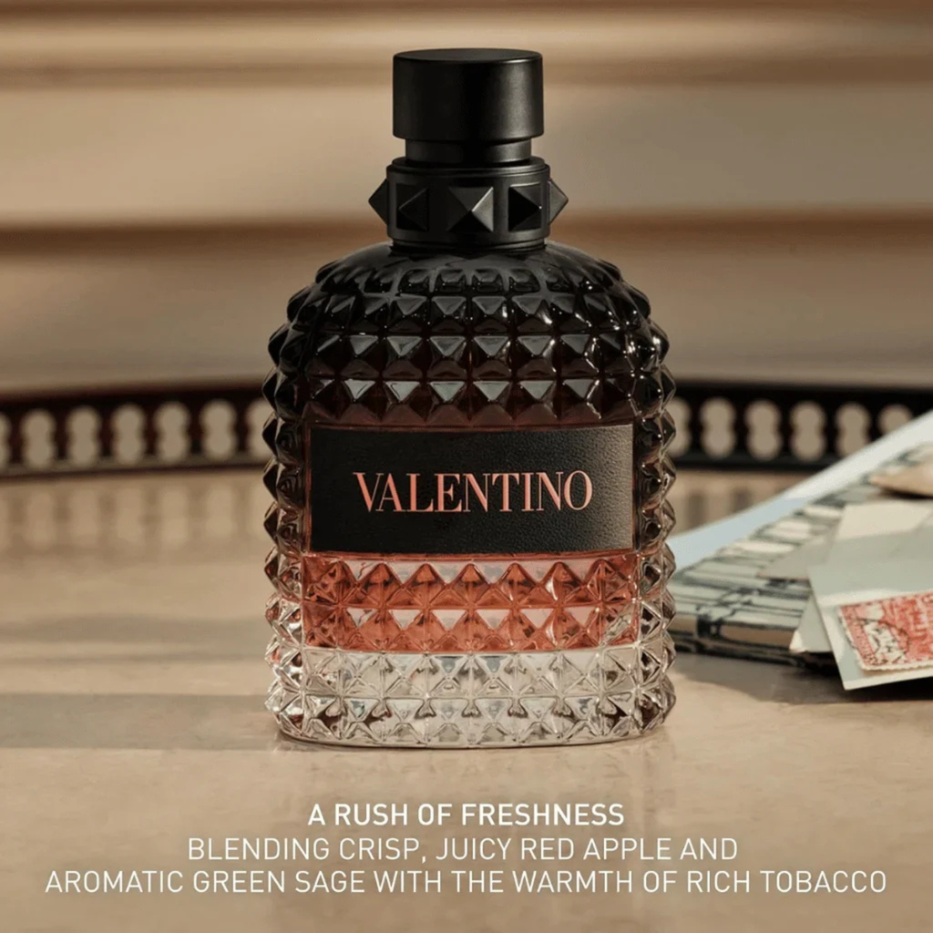 Valentino Uomo Born In Roma Coral Fantasy for Men – 3.4 oz Eau de Toilette